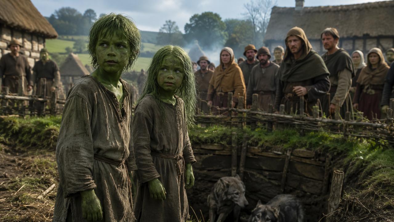 Le mystère de deux enfants verts qui venaient d’un pays plongé en permanence dans une lumière verte crépusculaire