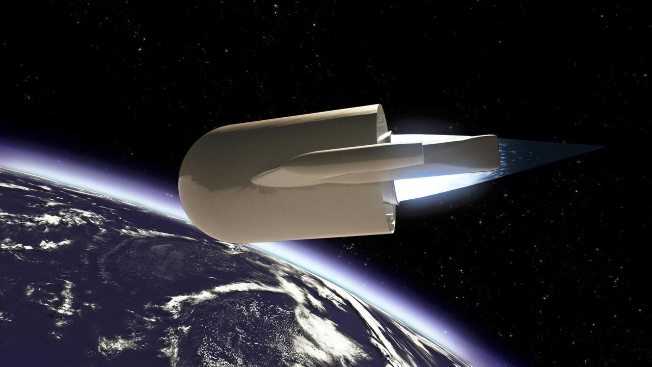 Plus flexible et moins coûteux qu’une réutilisation totale, le concept d&#39;Adeline peut s&#39;adapter à n&#39;importe quel lanceur mais il va de soi qu&#39;Airbus DS le destine à Ariane 6. © Airbus Space Systems