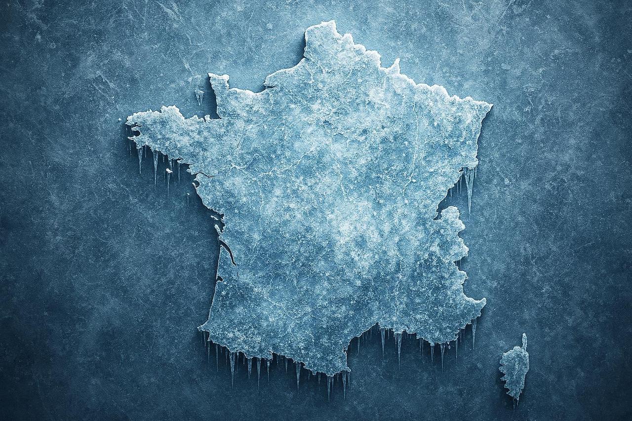 Le jour où la France toute entière a gelé, il n'a jamais fait aussi froid !