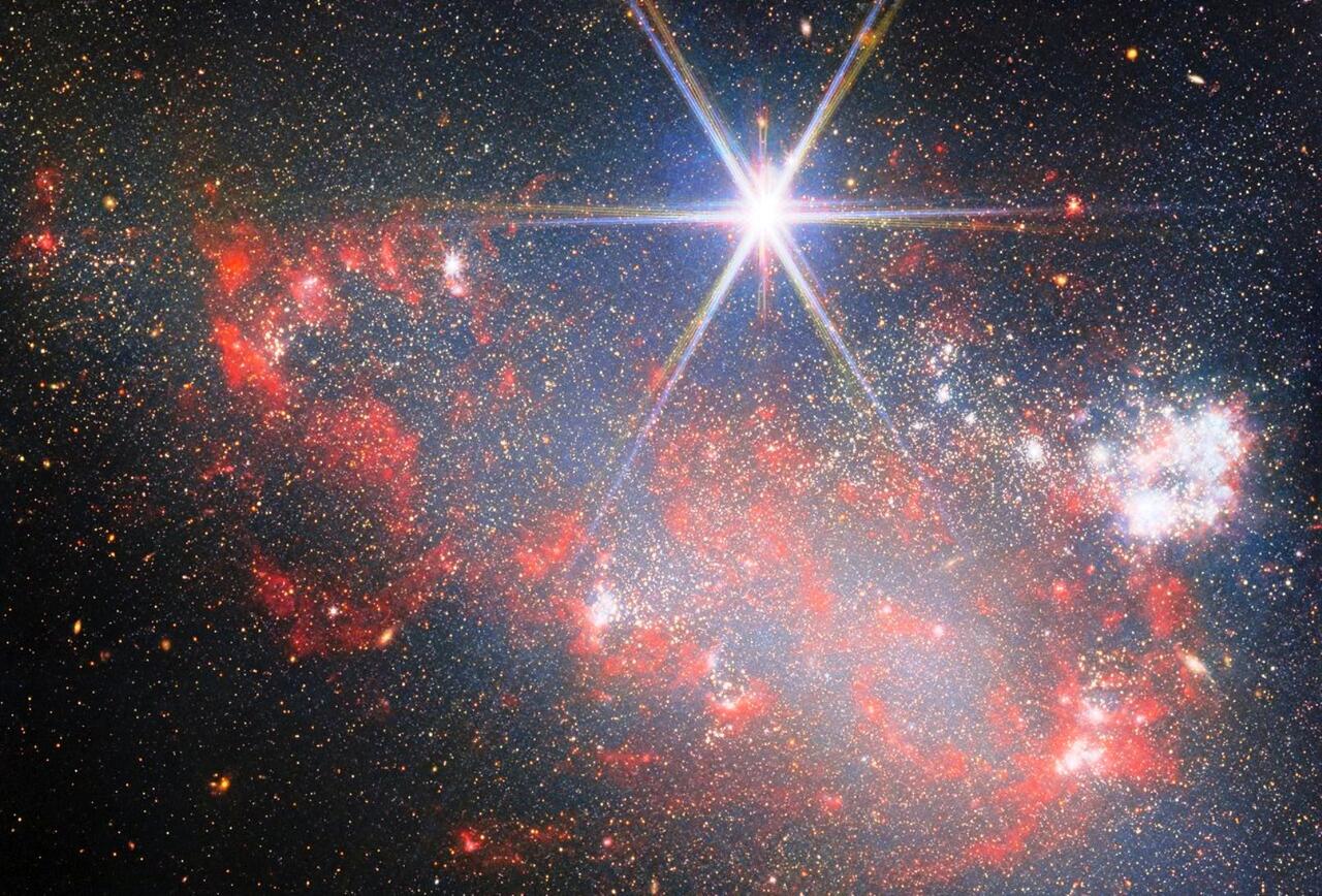 Cette spectaculaire image du télescope James-Webb raconte la renaissance d’une galaxie après une collision