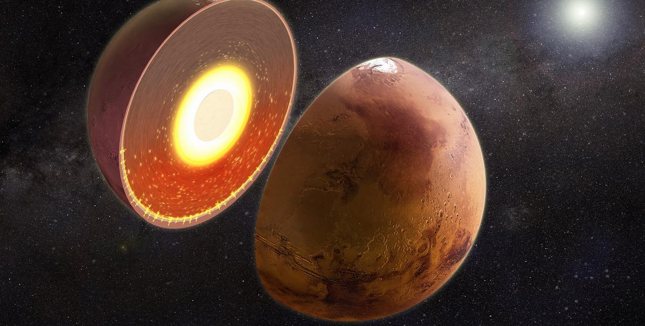 L’étrange visage de Mars enfin expliqué ? Une différence de température colossale se cache en profondeur !