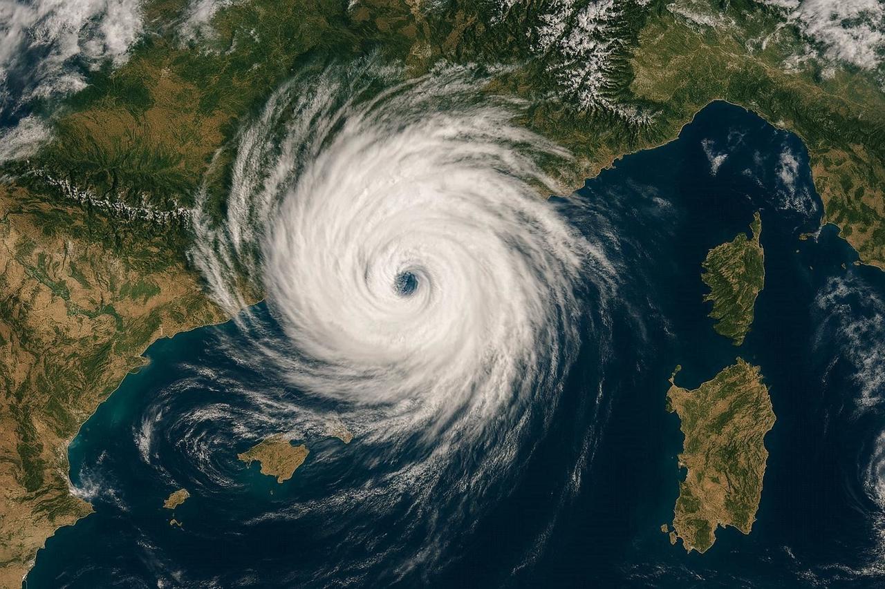 Le jour où un ouragan méditerranéen a frappé la Côte d’Azur