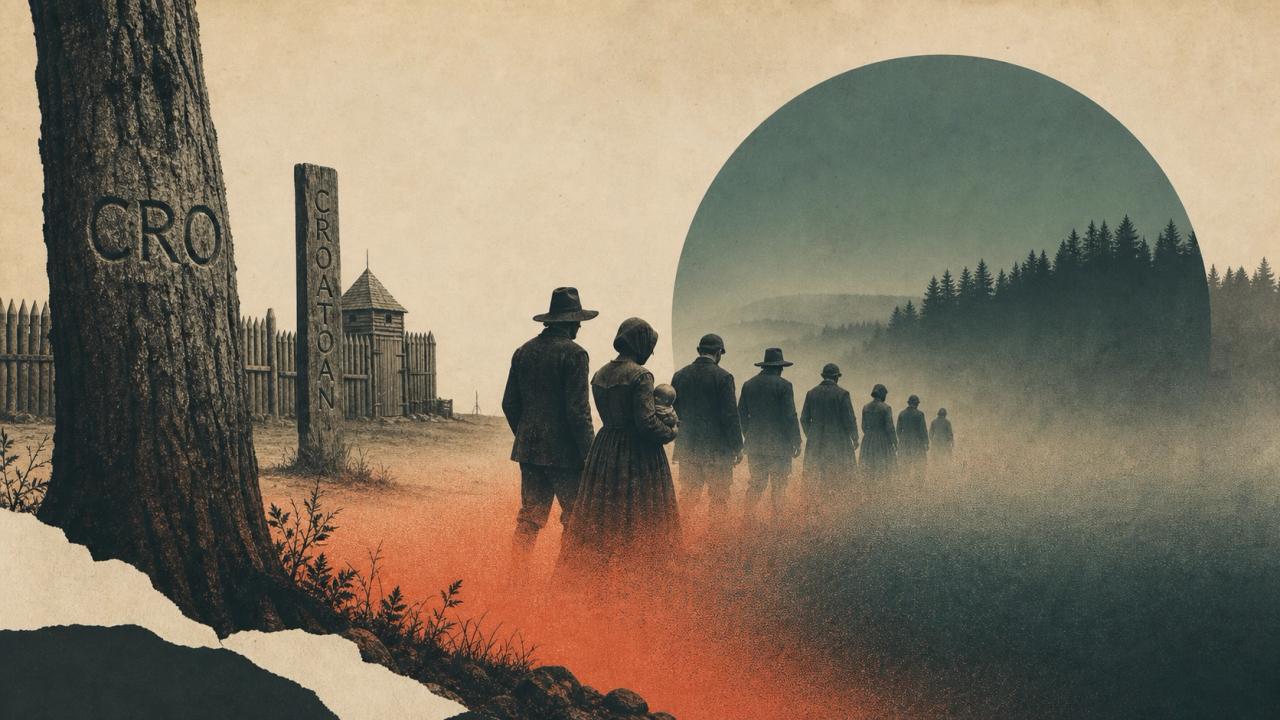Ce village entier a disparu de l’Histoire en ne laissant derrière lui qu’une inscription : « CROATOAN »