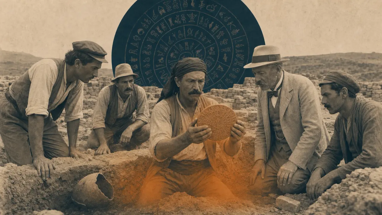 Un message imprimé avec trois millénaires d’avance : le mystère du disque de Phaistos