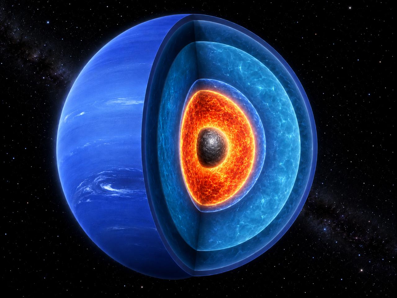 Une étude bouscule tout : Uranus et Neptune pourraient cacher un océan de magma !
