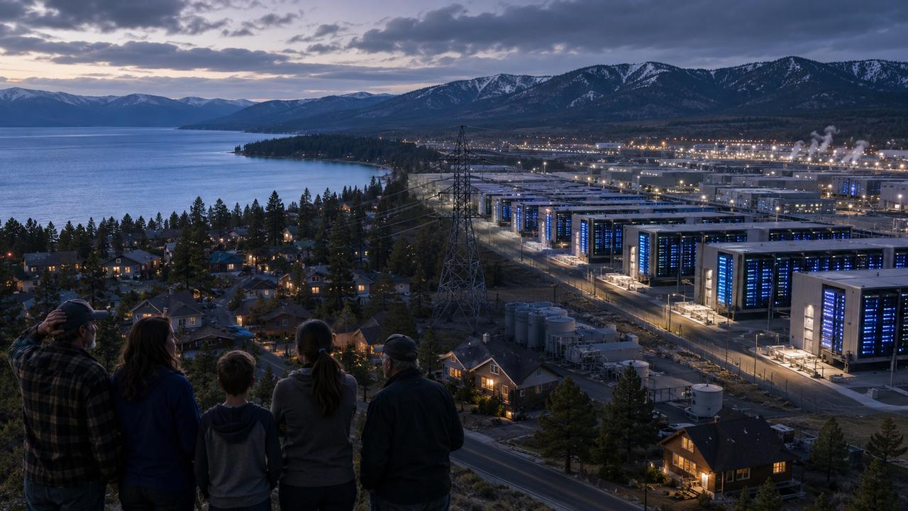 Ils se sentent sacrifiés : les habitants de cette ville vont être privés d’électricité au profit de l’IA !
