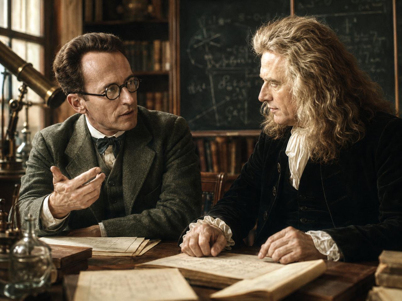 Copernic, Galilée, Darwin... l’IA ressuscite des grands scientifiques en profs de fac dans des vidéos pleines de clins d’œil