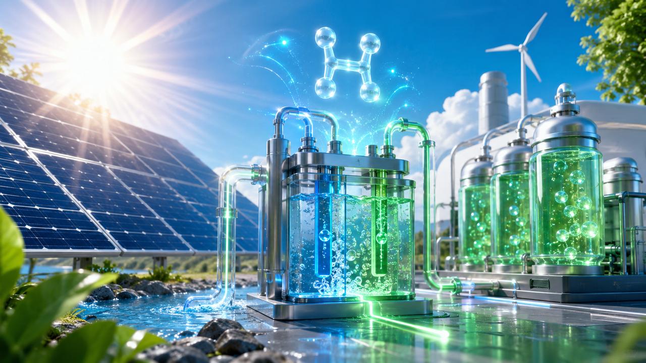 Hydrogène vert : un panneau révolutionnaire promet une avancée majeure
