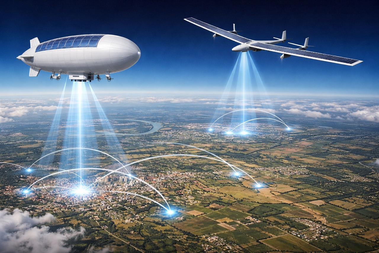 Plus fort que Starlink : l'internet stratosphérique pourrait étendre la connectivité à toute la planète