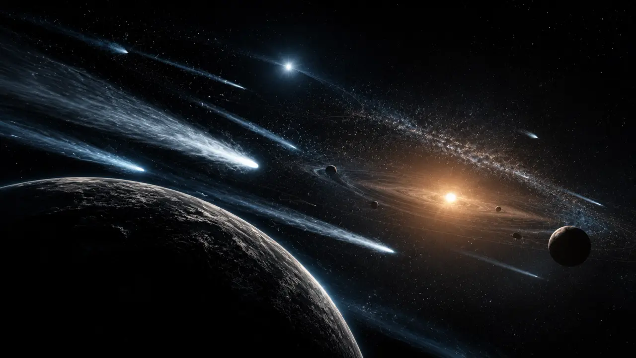 Un événement cosmique il y a 2,5 millions d’années aurait bousculé le nuage d’Oort et lancé des comètes vers nous !