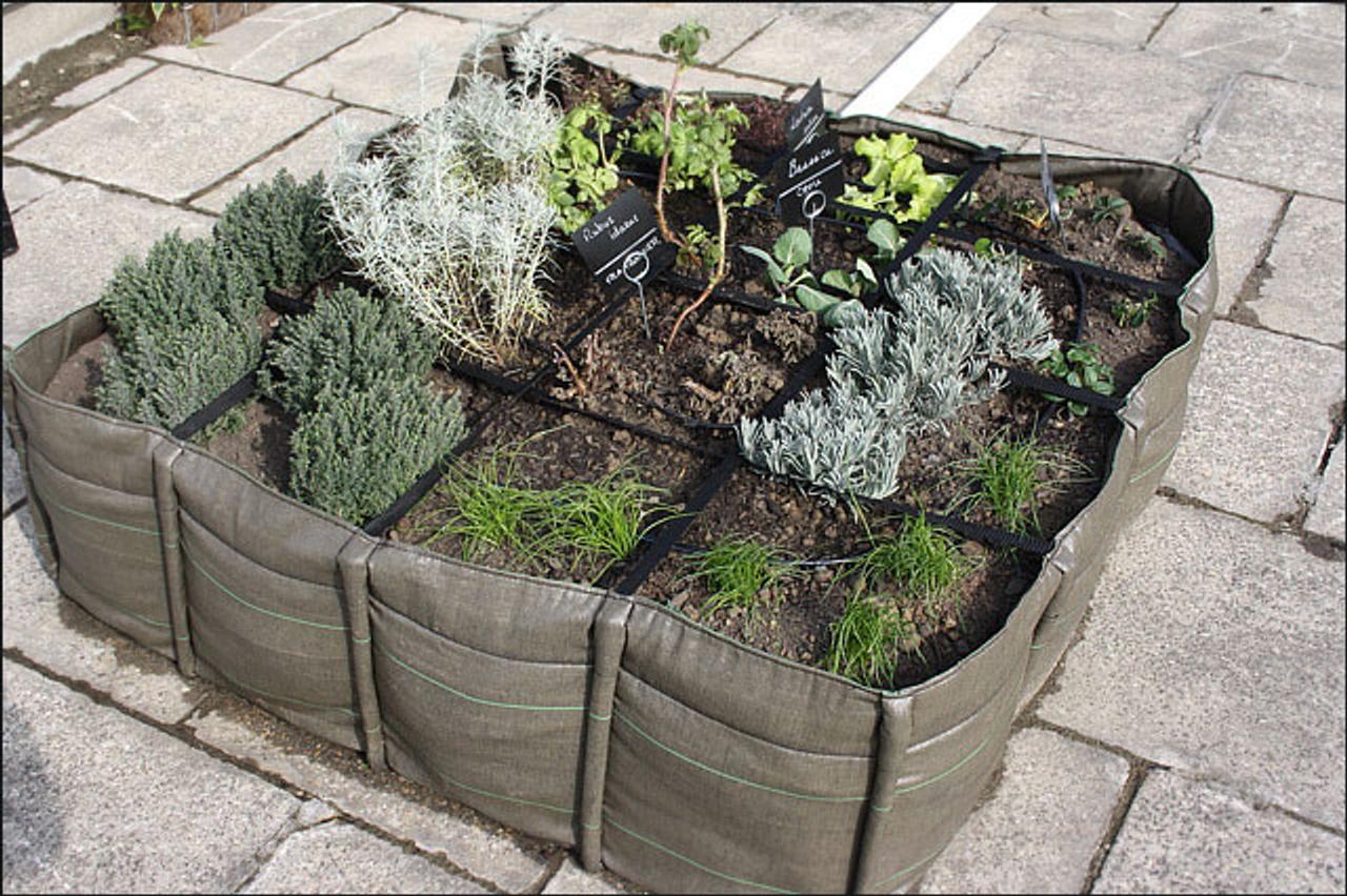 Végétalisation d&#39;une terrasse. Crédit : Michel Caron