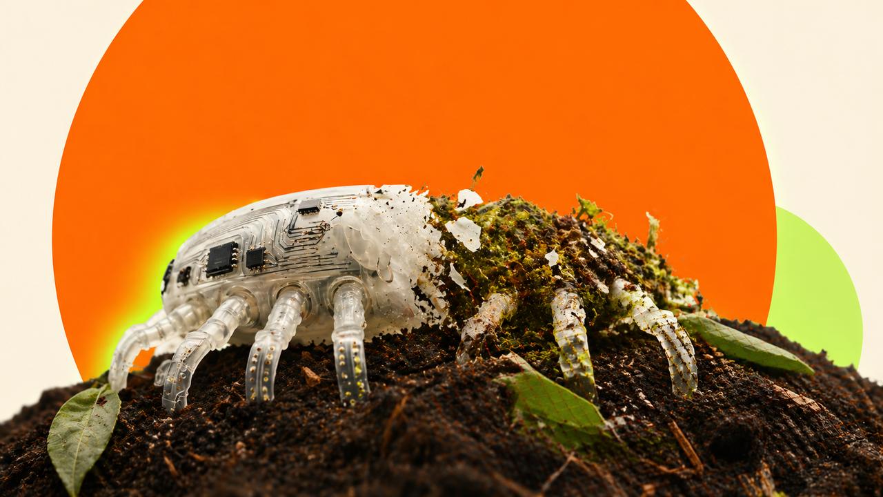 Des chercheurs créent un robot souple qui se décompose sans polluer le sol