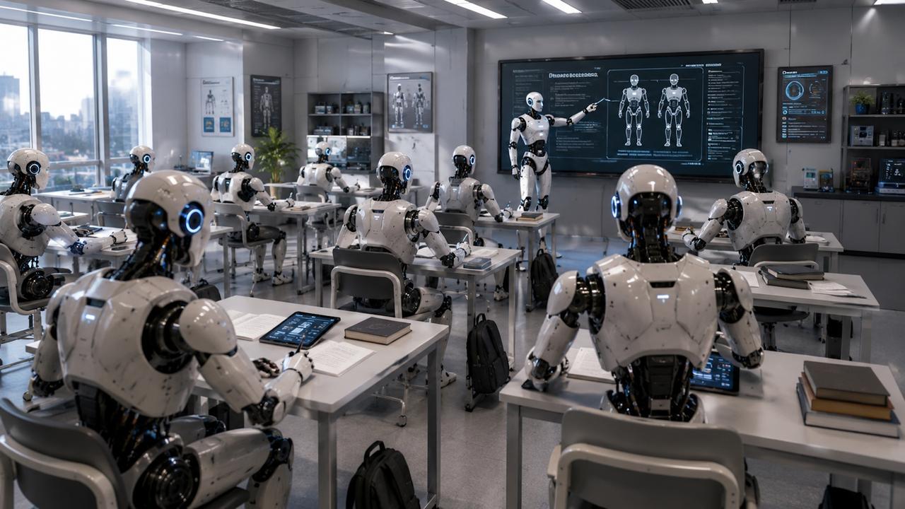 En Chine, les robots vont à l'école pour s'améliorer : ce qu'ils y apprennent va tout changer