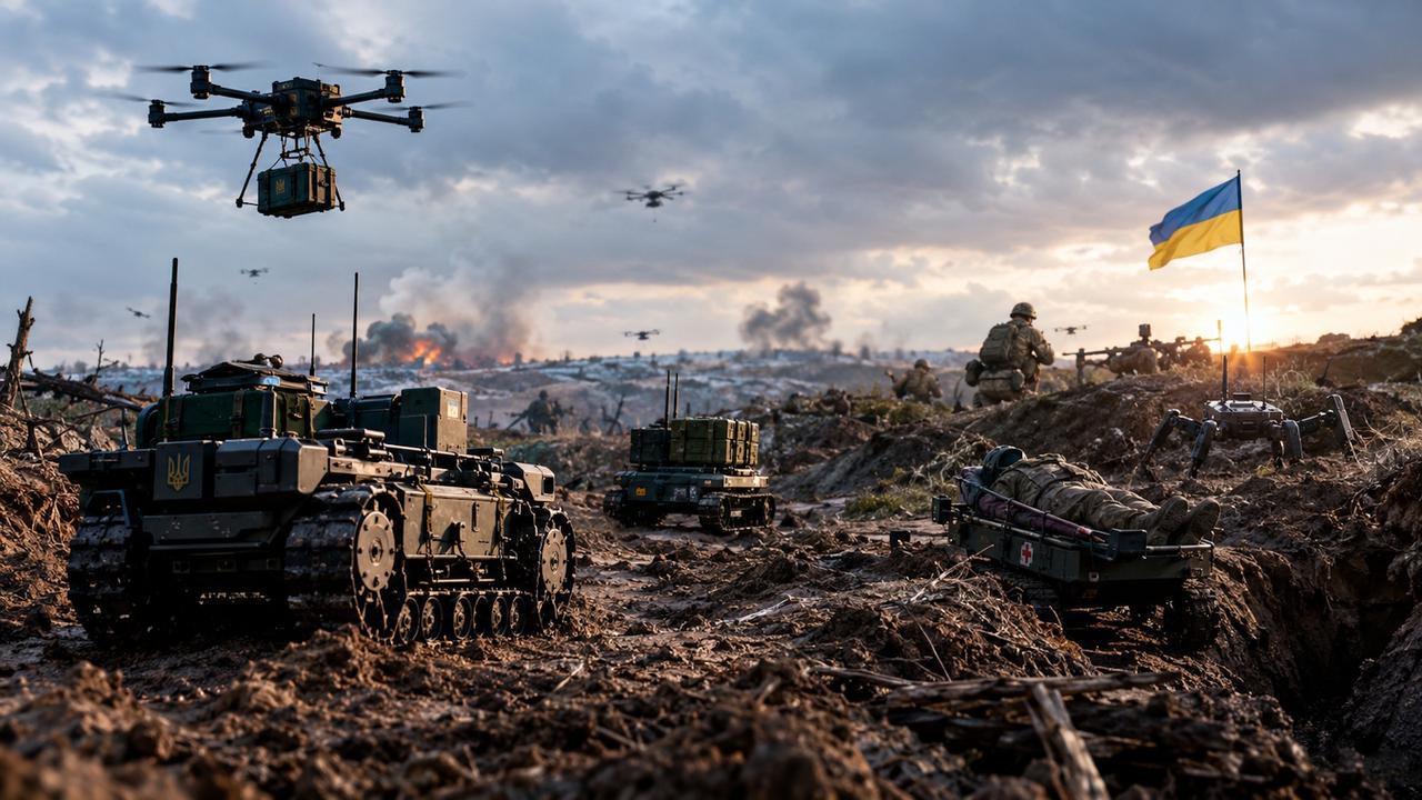 L’Ukraine déploie une « armée de robots » : voici ce qui est déjà en train de changer sur le front