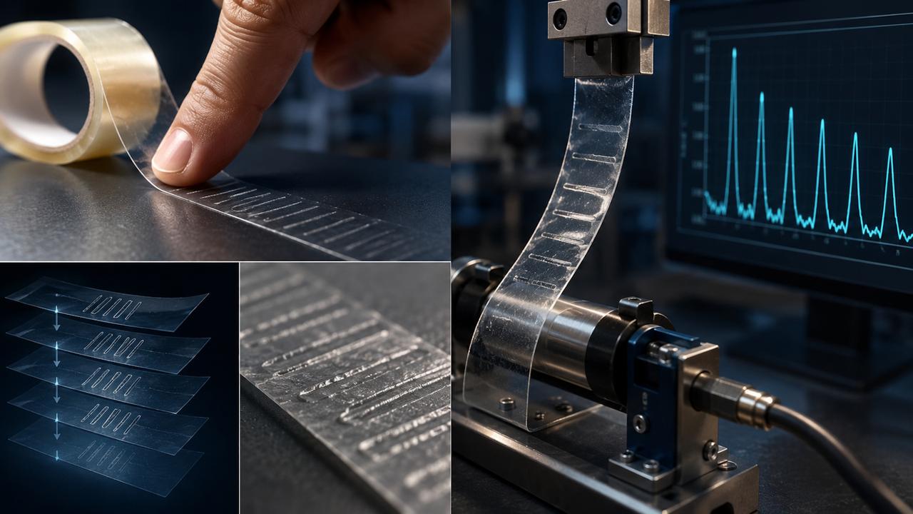Des physiciens ont collé, décollé, recollé du Scotch… jusqu’à y trouver une mémoire cachée !