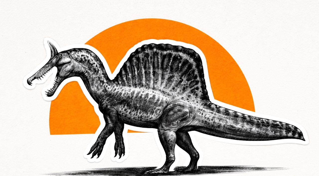 Découvert au cœur du désert, ce Spinosaurus remet en cause l’idée du nageur redoutable