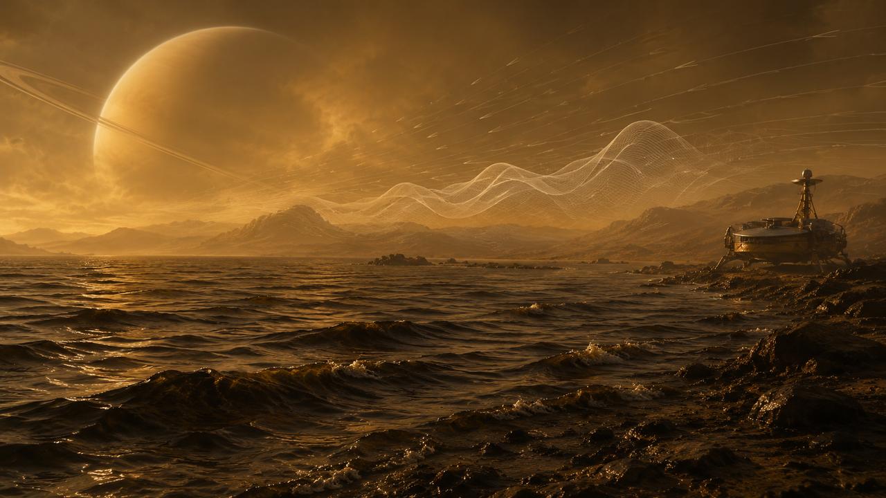 Mars, Titan, océans de lave… les scientifiques révèlent à quoi ressembleraient leurs vagues