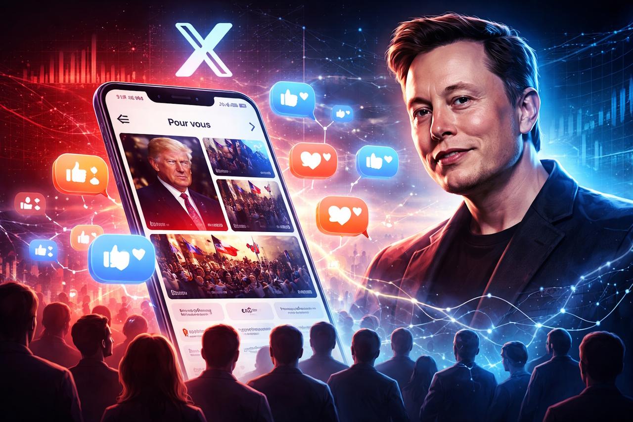 L’algorithme de X influence-t-il votre vote ? Ce que révèle une étude