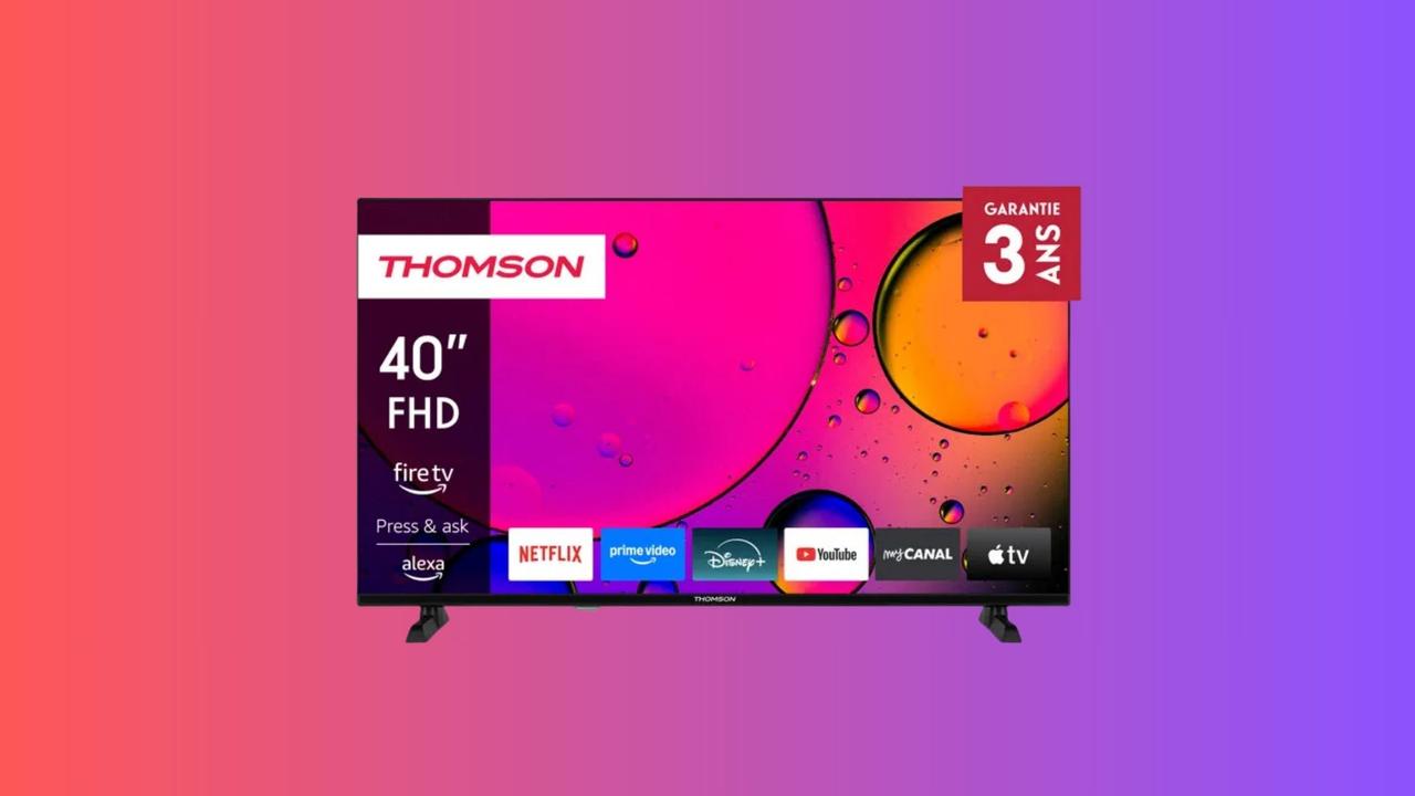 Smart TV Thomson 40 pouces : le prix chute à 179,99 € avant le Black Friday&nbsp;© Cdiscount
