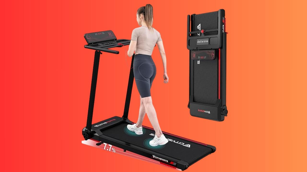 Le tapis de course Citysports WP9 électrique et pliable est à portée de main ! © Amazon