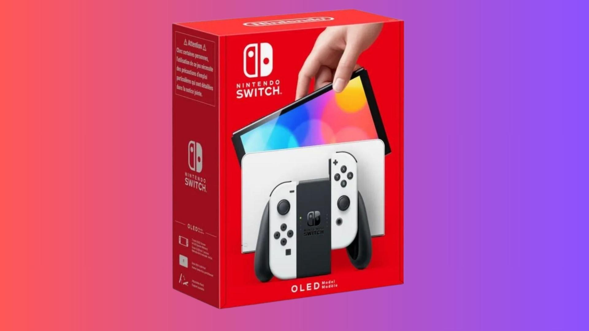 Nintendo Switch OLED : cette console portable est au meilleur prix avant le Black Friday
