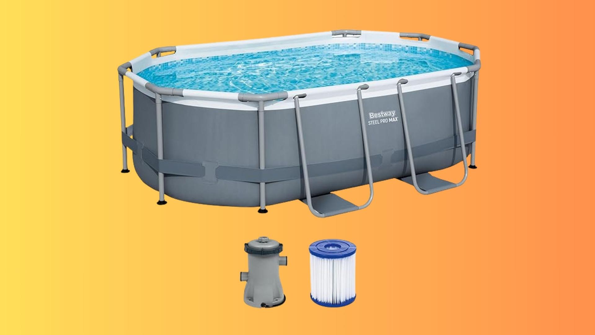 La piscine hors-sol Bestway que tout le monde s'arrache voit son prix baisser chez Amazon