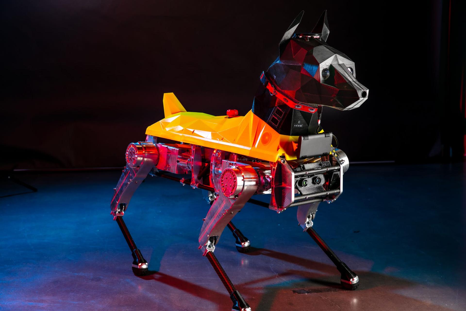 Chien Robot Interactif Intelligent – Peluche Réaliste Qui Aboye, Marche, Court, S'Assied – Jouet Éducatif Enfant