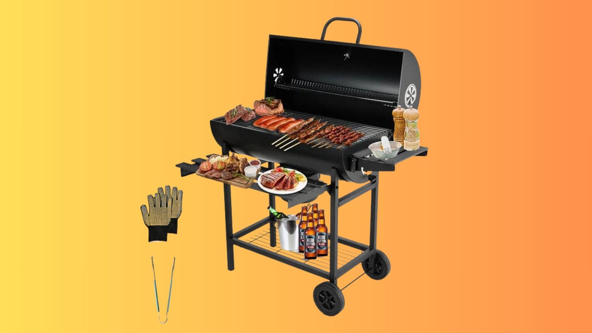 Les grillades continuent : ce barbecue à charbon XXL est affiché au meilleur prix