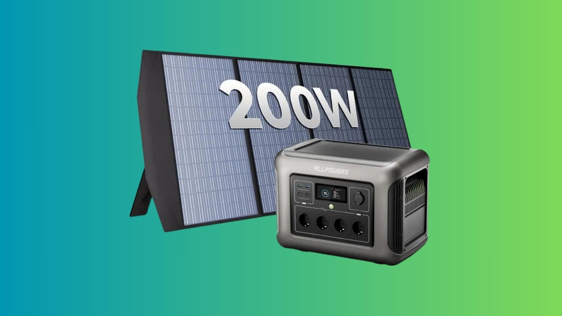 Ce générateur solaire ALLPOWERS passe à un prix qui vaut le détour pendant les soldes