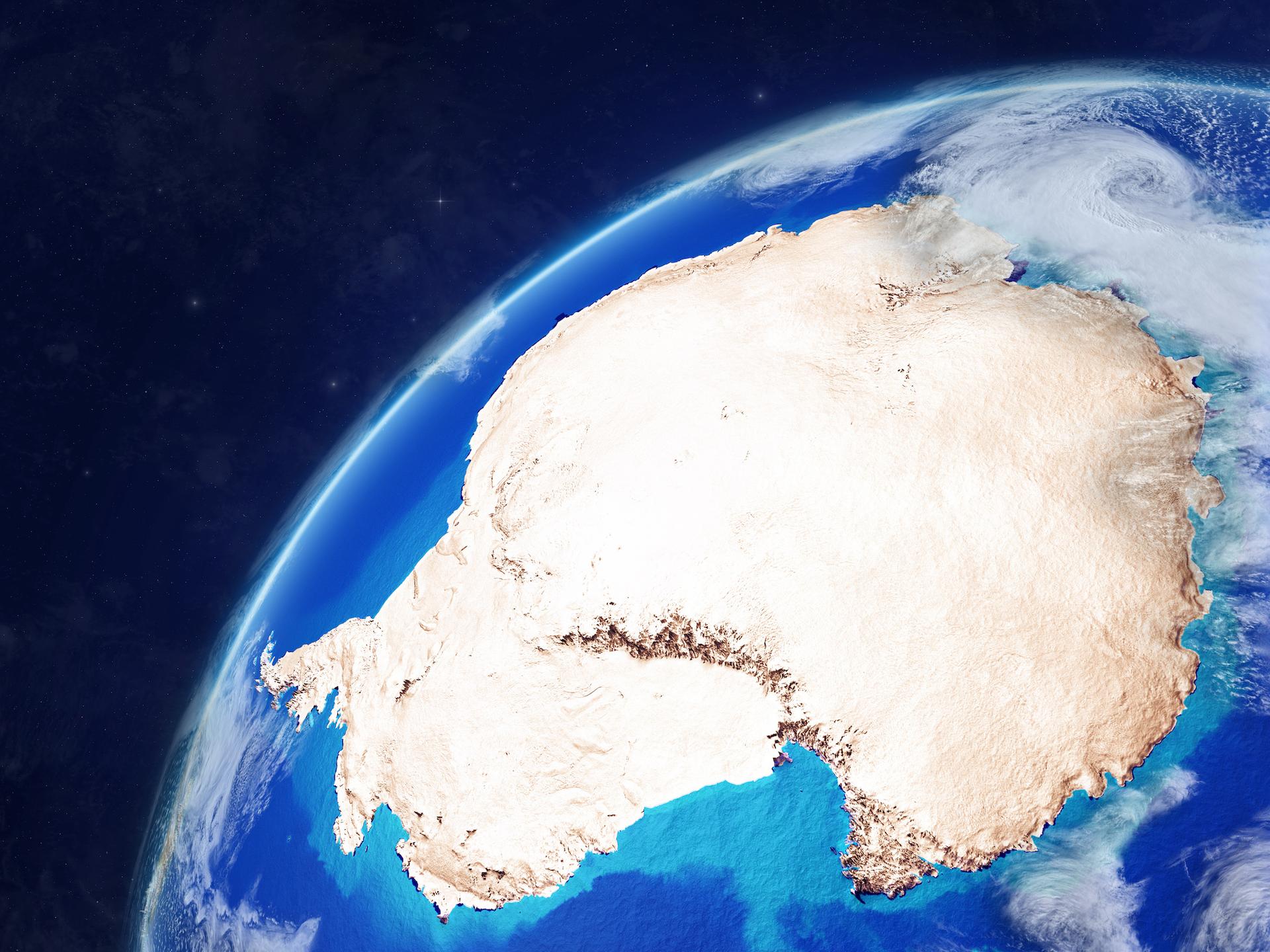 Voici à quoi ressemblerait l’Antarctique sans glace cette carte — free download