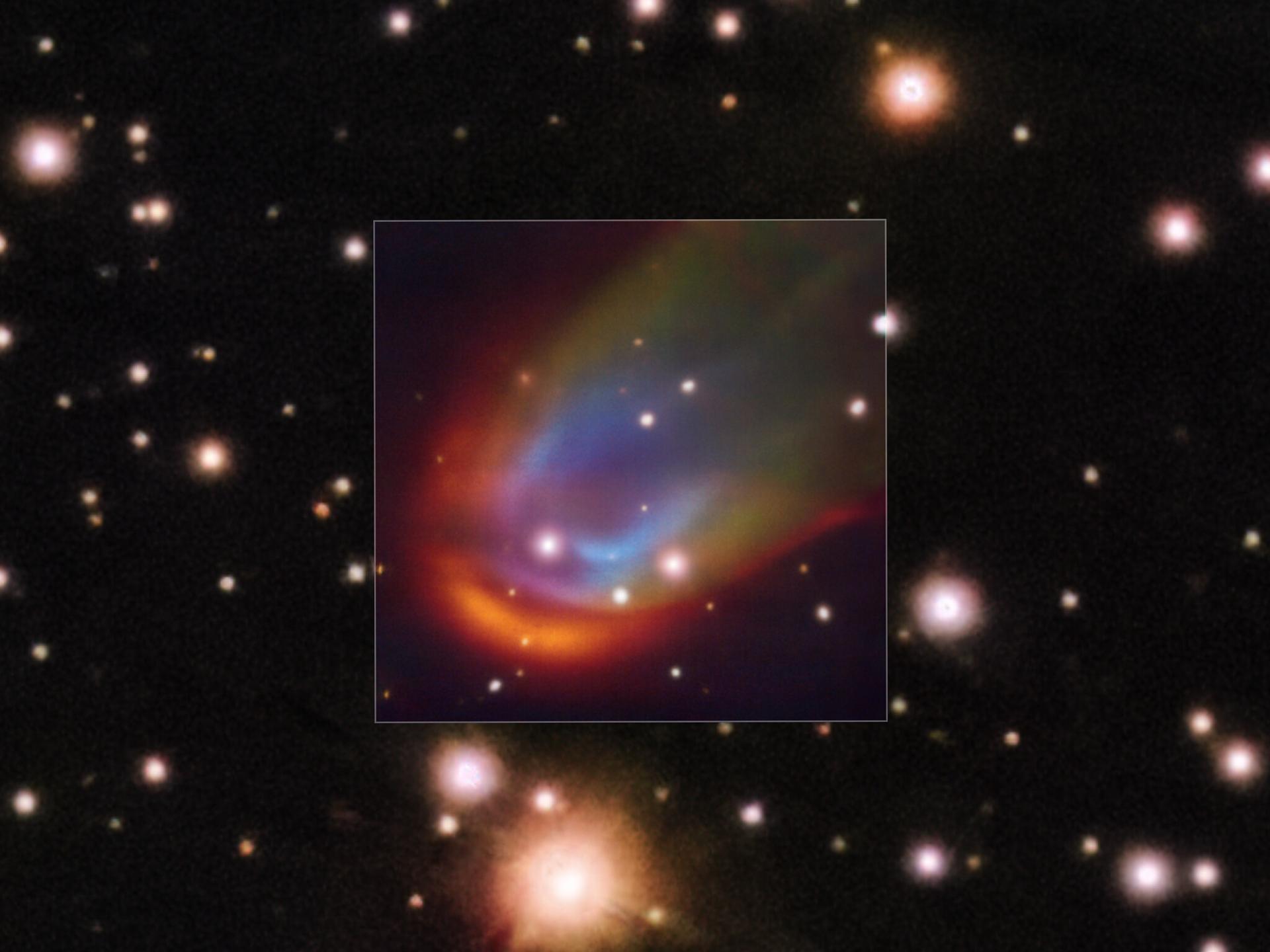 Une naine blanche produit une sorte de bang supersonique qui défie l'astrophysique !