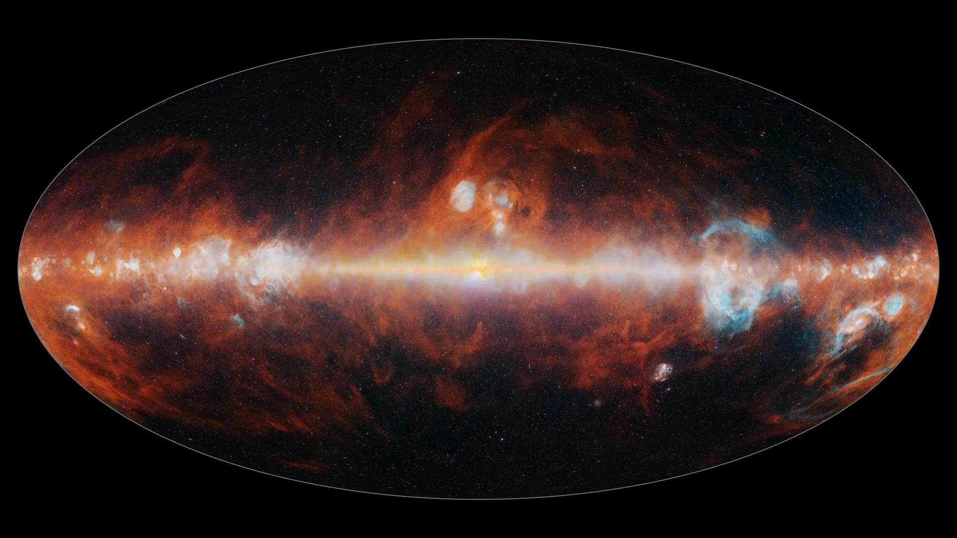 Une carte inédite de l’Univers vient d’être révélée par la NASA avec SPHEREx