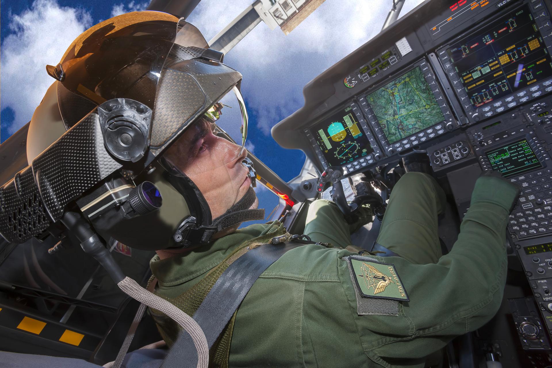 Ce casque hi-tech français permet aux pilotes d’hélicoptère de voir ce que l’œil humain ne peut pas !