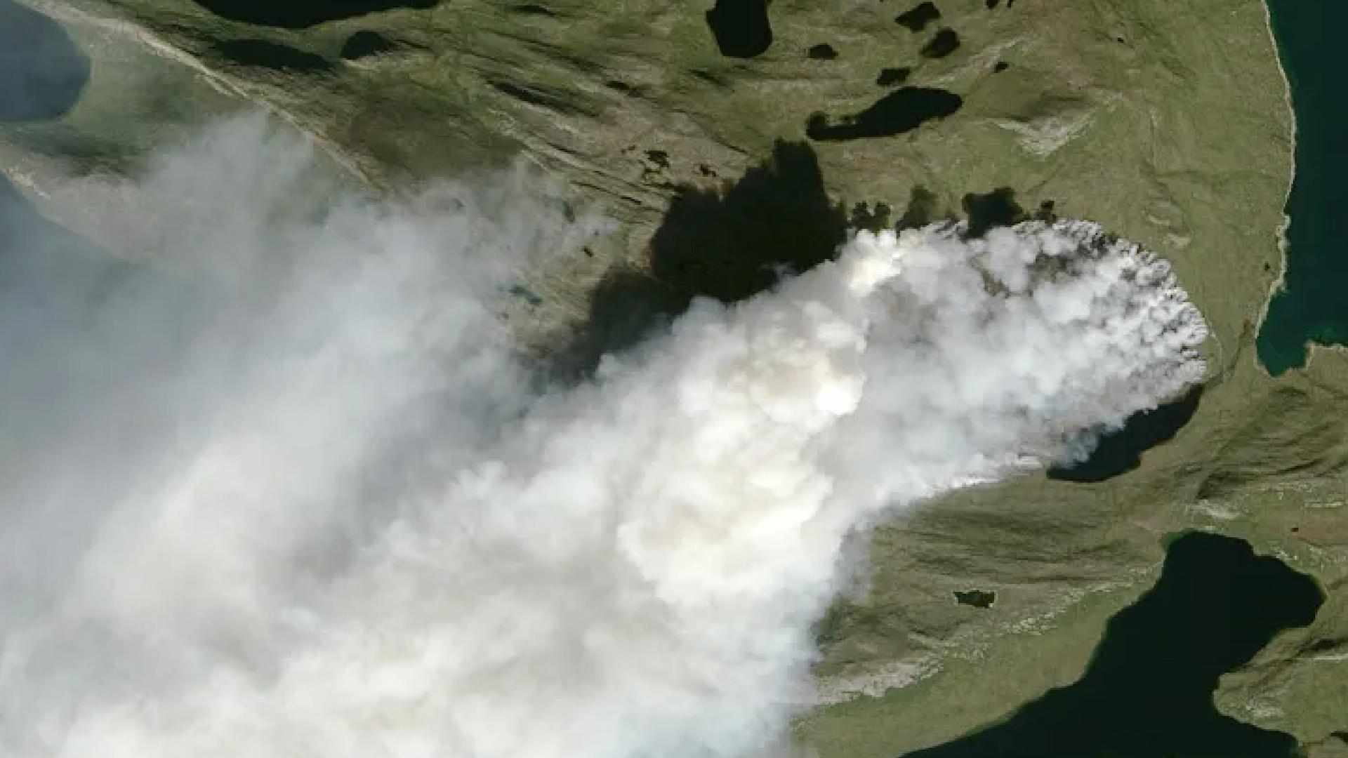 Photo de la semaine : ces images satellite révèlent l’inquiétante avancée des incendies vers l’Arctique