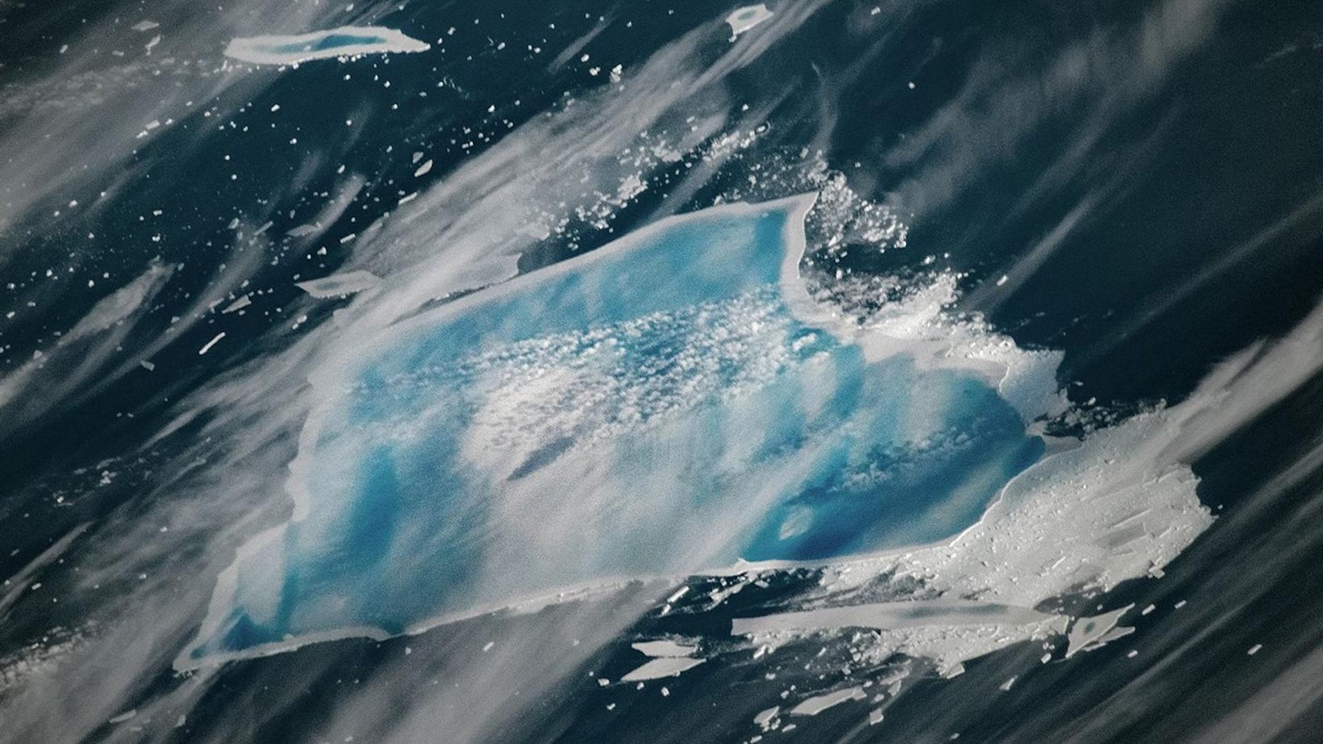 Le plus grand iceberg du monde a changé de couleur, et c’est très mauvais signe