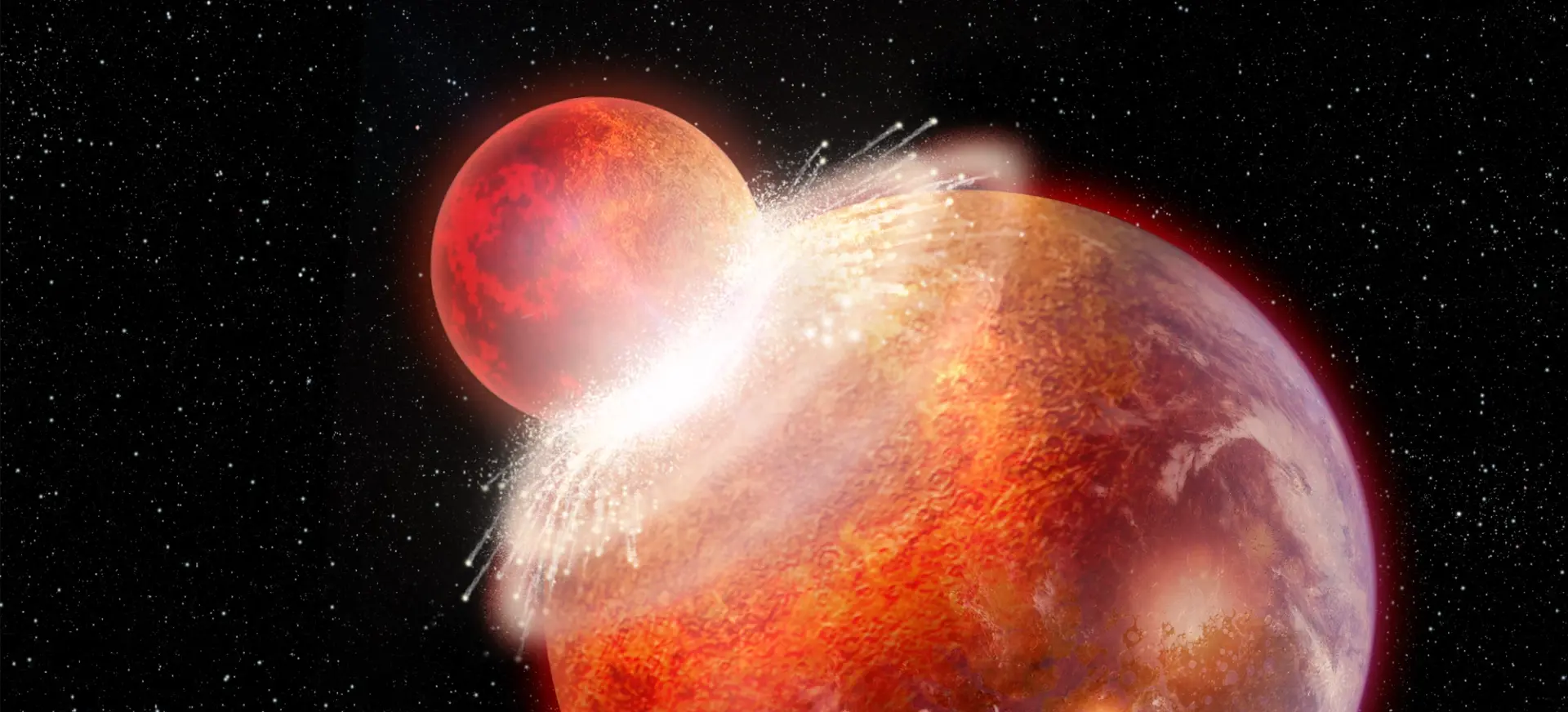 La Lune aurait pu naître en seulement cinq heures : une simulation bouleverse son histoire