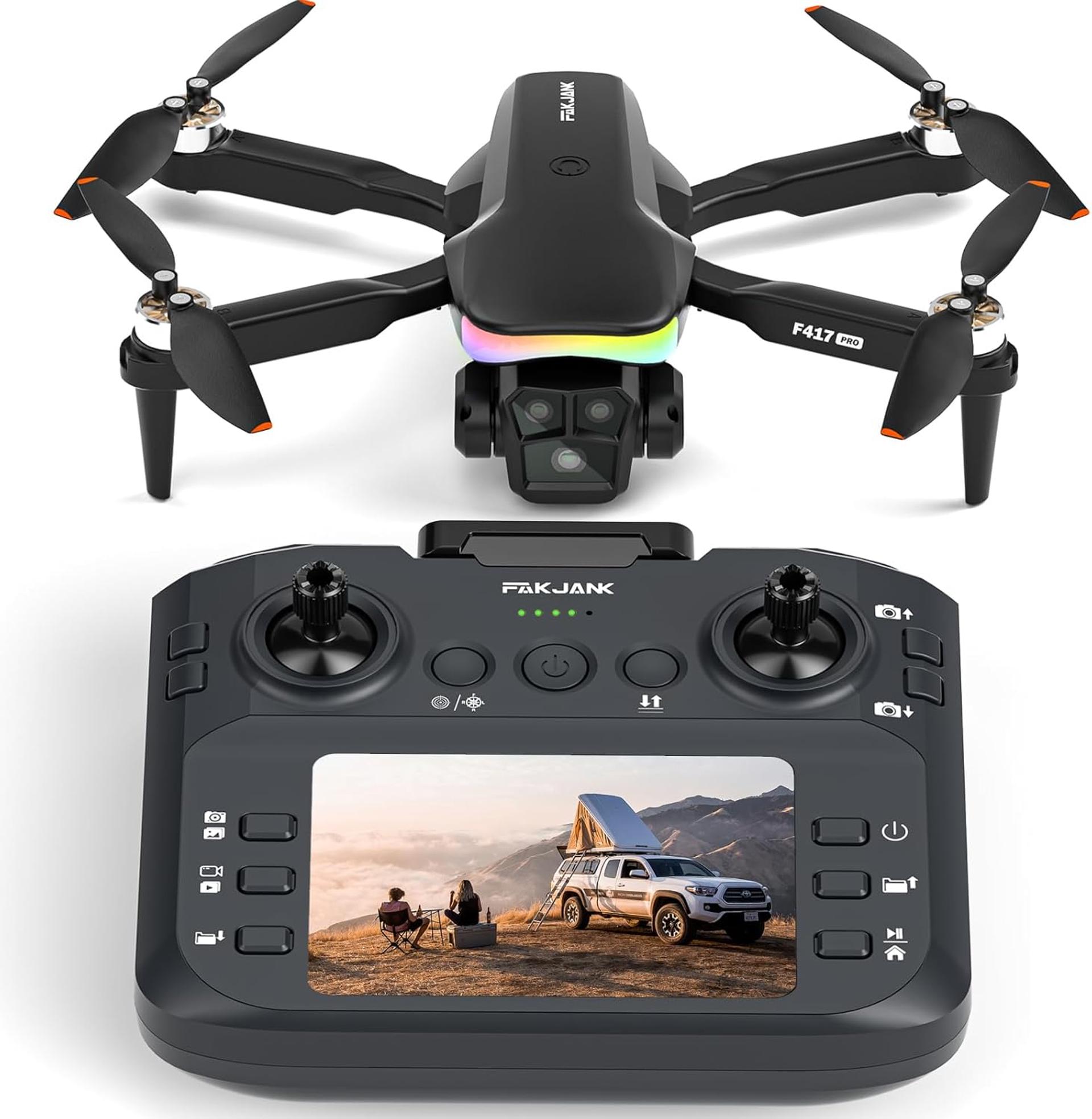 Black Friday : le drone 4K meilleure vente Amazon avec écran chute à -50% ! Idéal débutants