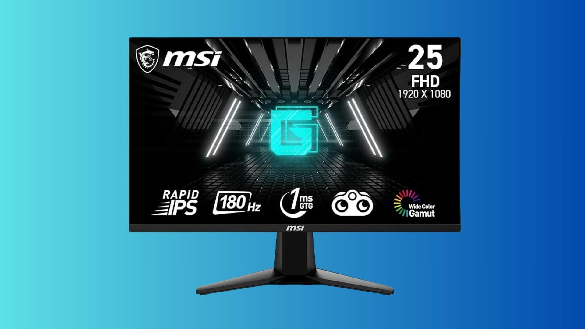 Soldes : l’écran gaming MSI G255F passe sous la barre des 100 € chez Amazon