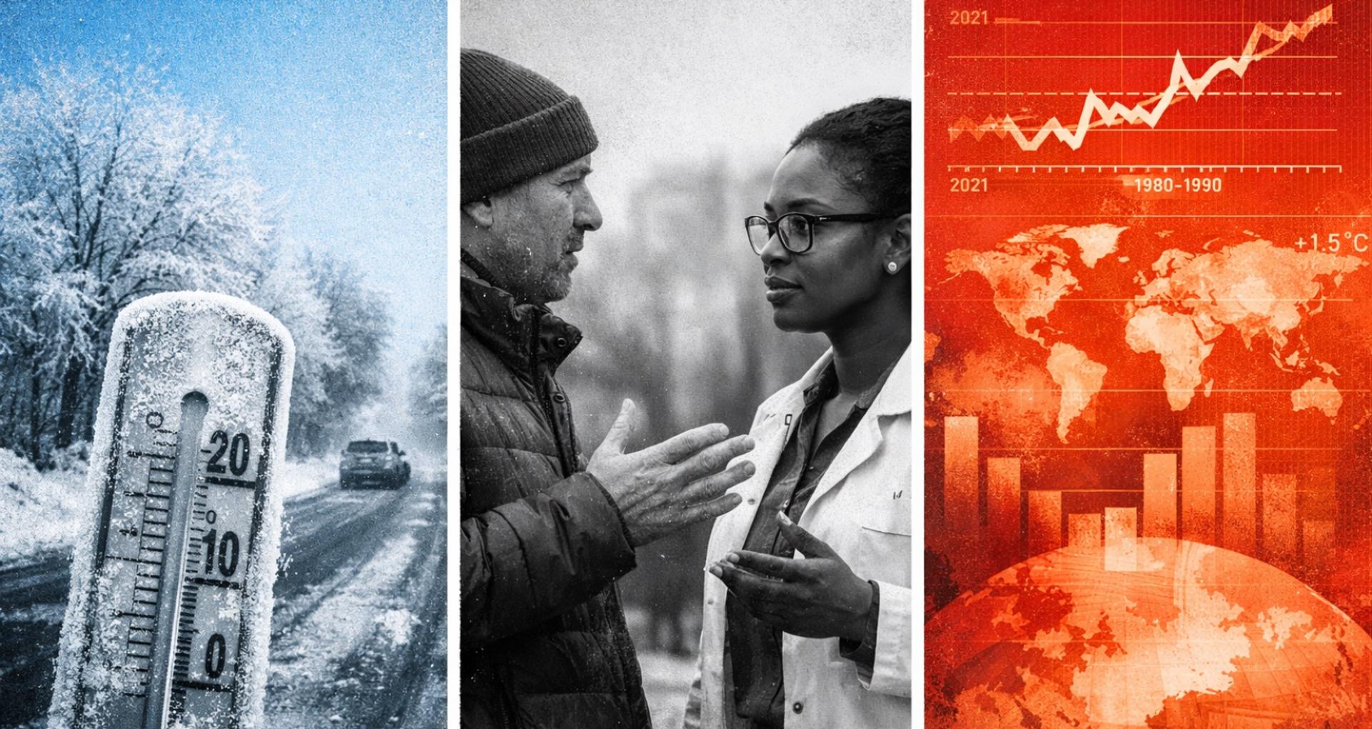 Vague de froid ou simple illusion ? Les données qui remettent les pendules à l’heure
