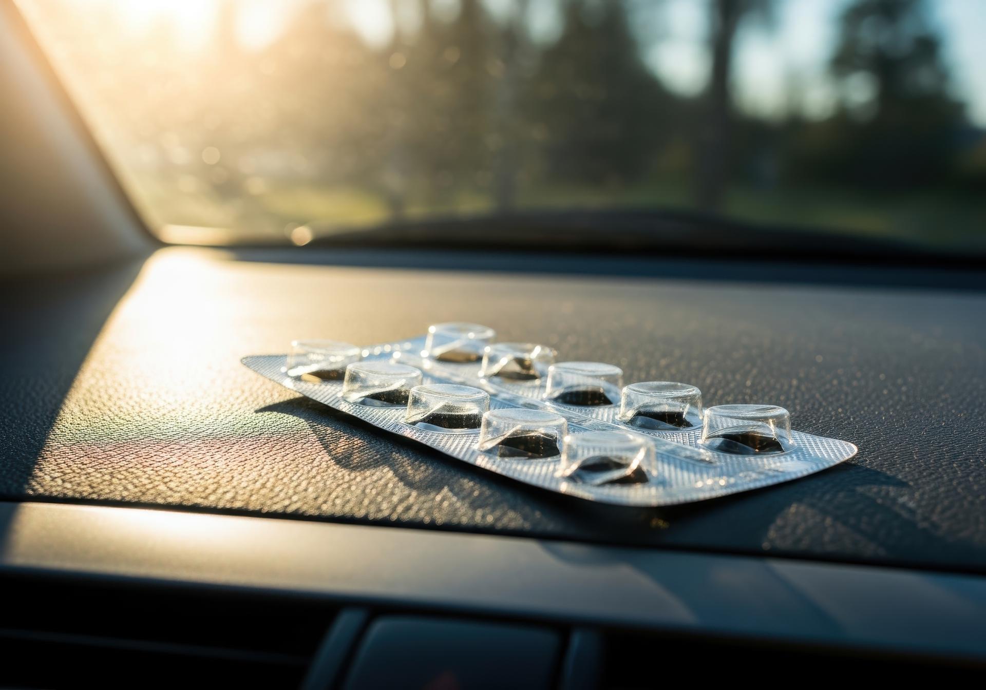 Top 5 des médicaments courants à ne jamais laisser dans la boîte à gants de sa voiture