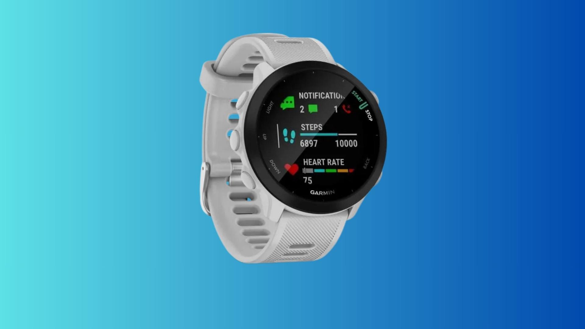 Prix en forte baisse : la montre connectée Garmin Forerunner 55 passe sous les 160 € chez Cdiscount
