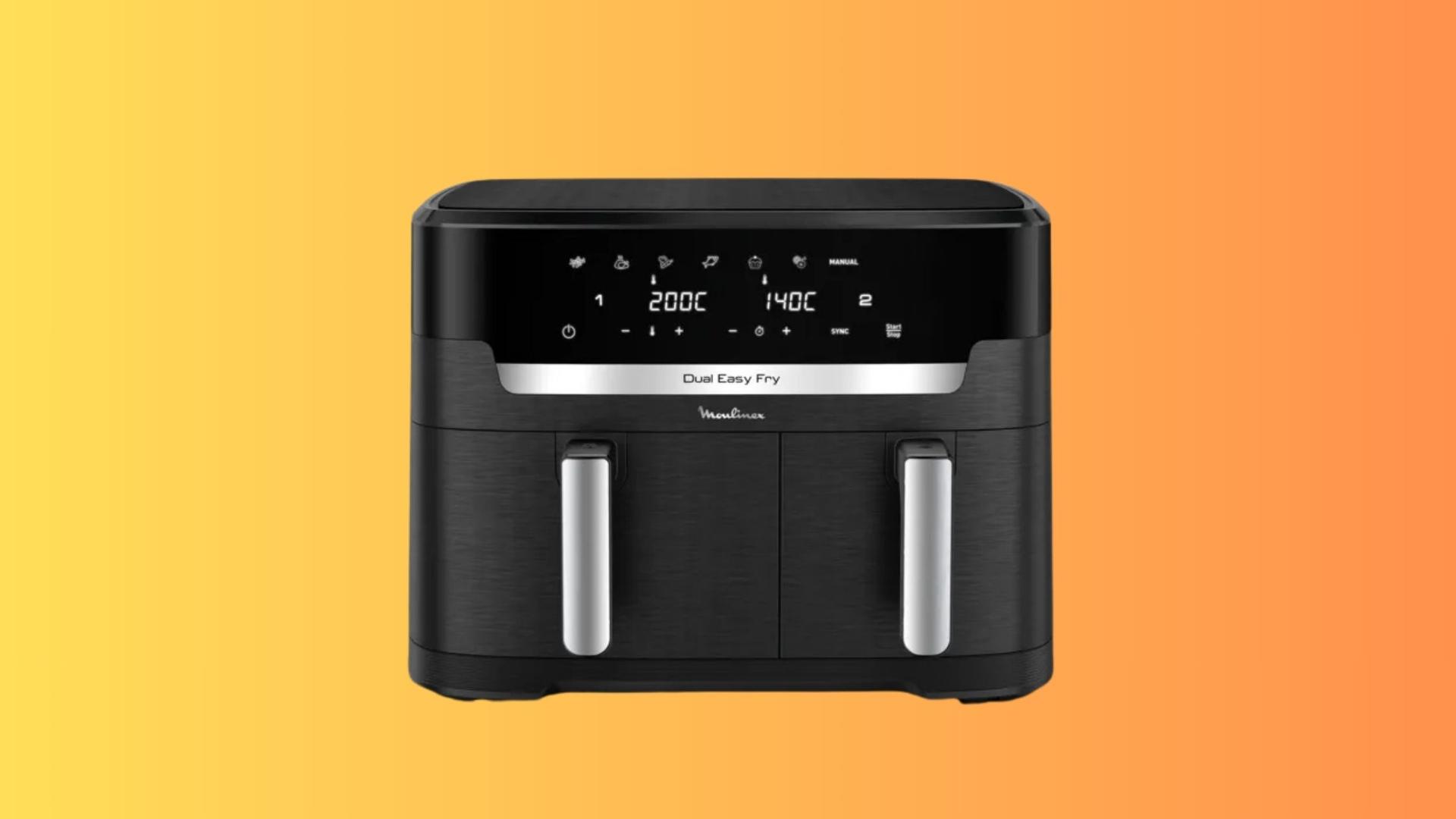 Cdiscount : -47 % sur cet airfryer Moulinex à double tiroir qui cartonne pendant les soldes