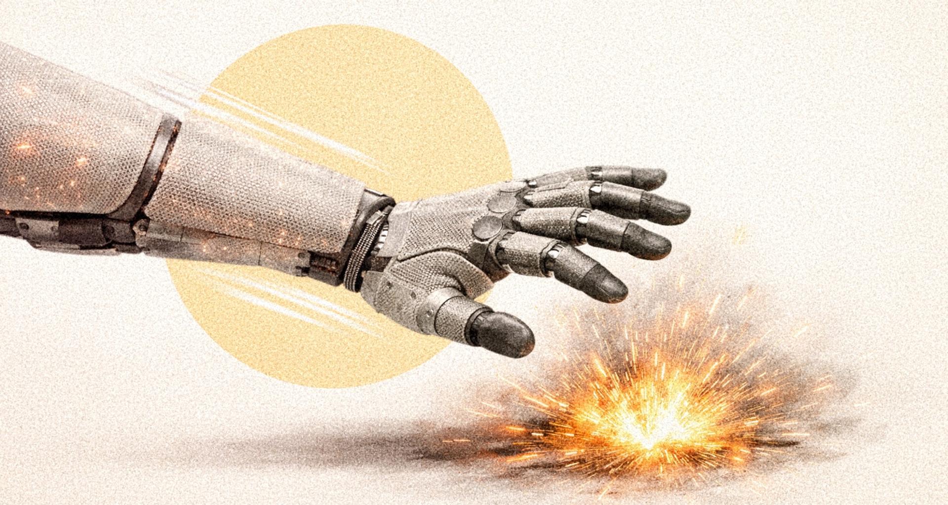 Des chercheurs ont réussi à créer une peau artificielle pour robots capable de déclencher un réflexe de survie