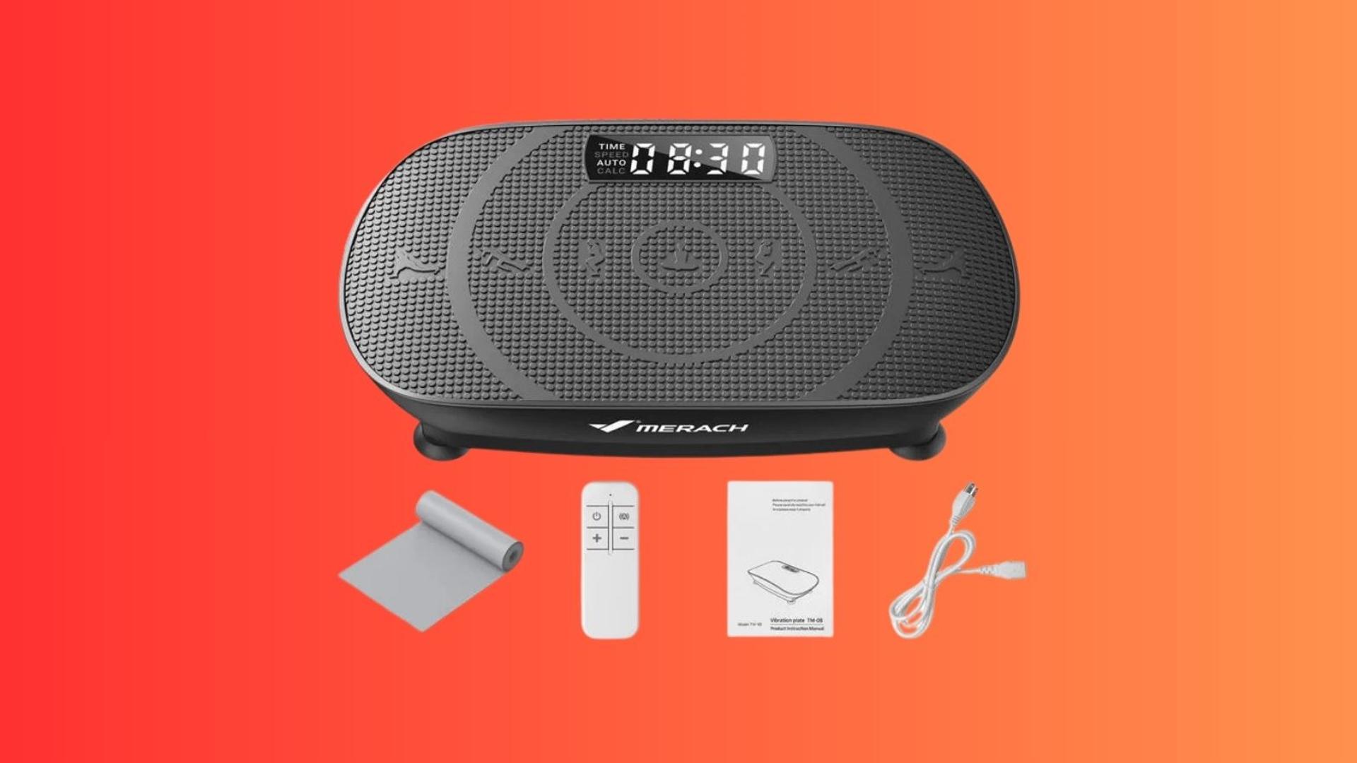 Vous voulez une silhouette tonique pour l'hiver ? Cette plateforme vibrante est faite pour vous (en solde chez Cdiscount) !