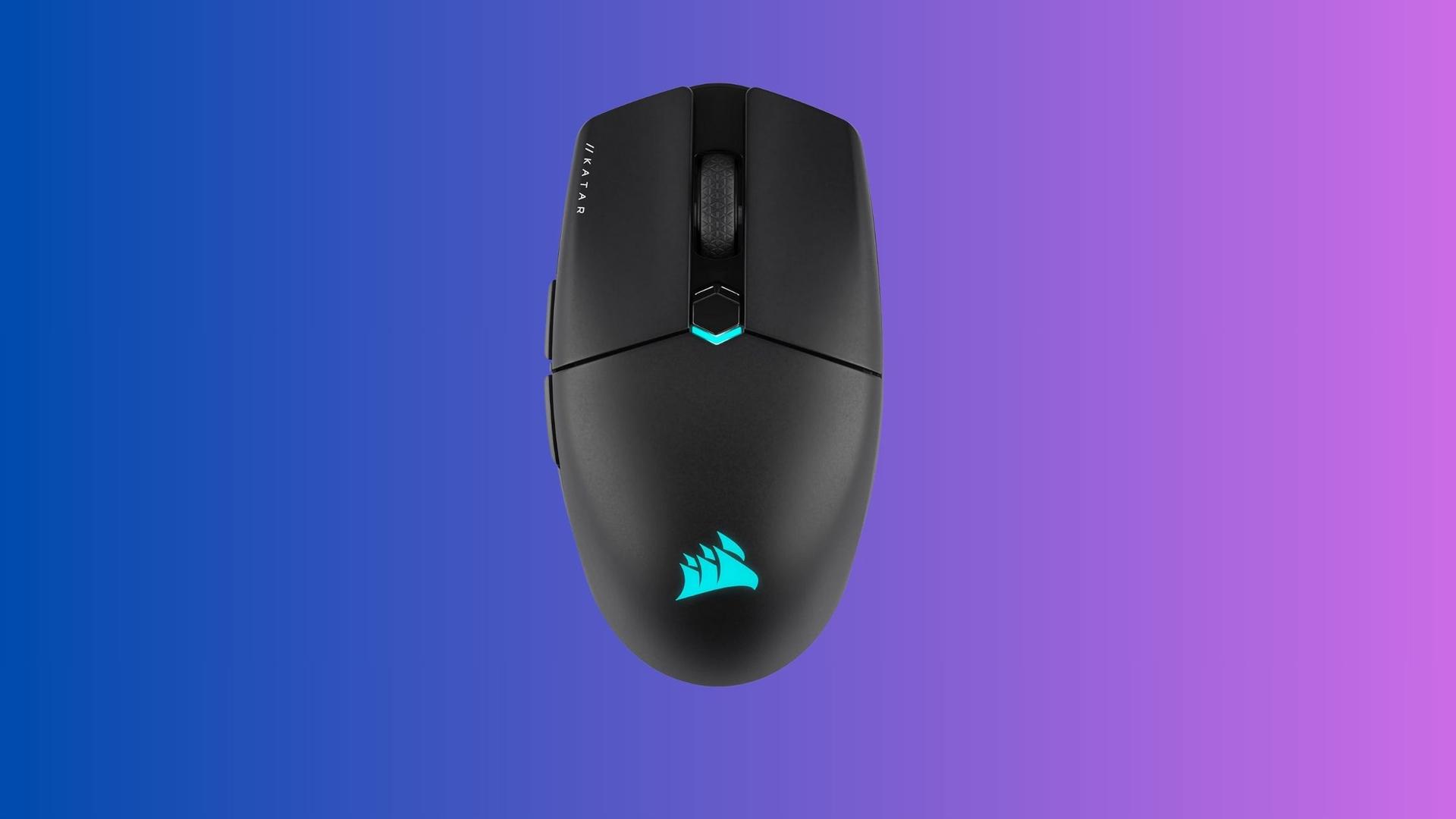 Soldes : la souris gamer Corsair Katar Elite Wireless voit son prix divisé par deux chez Amazon