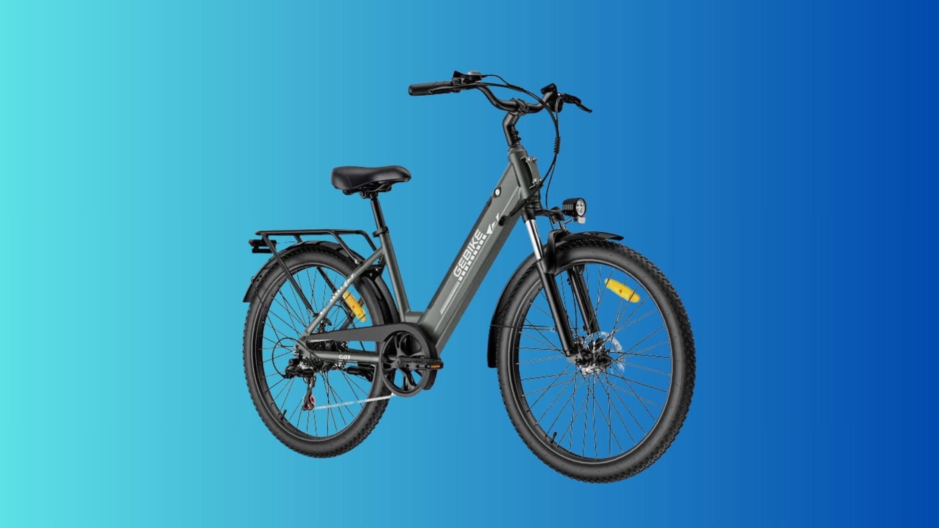 Ce vélo électrique VTC avec 90 km d'autonomie profite d'une baisse de prix choc chez Cdiscount !