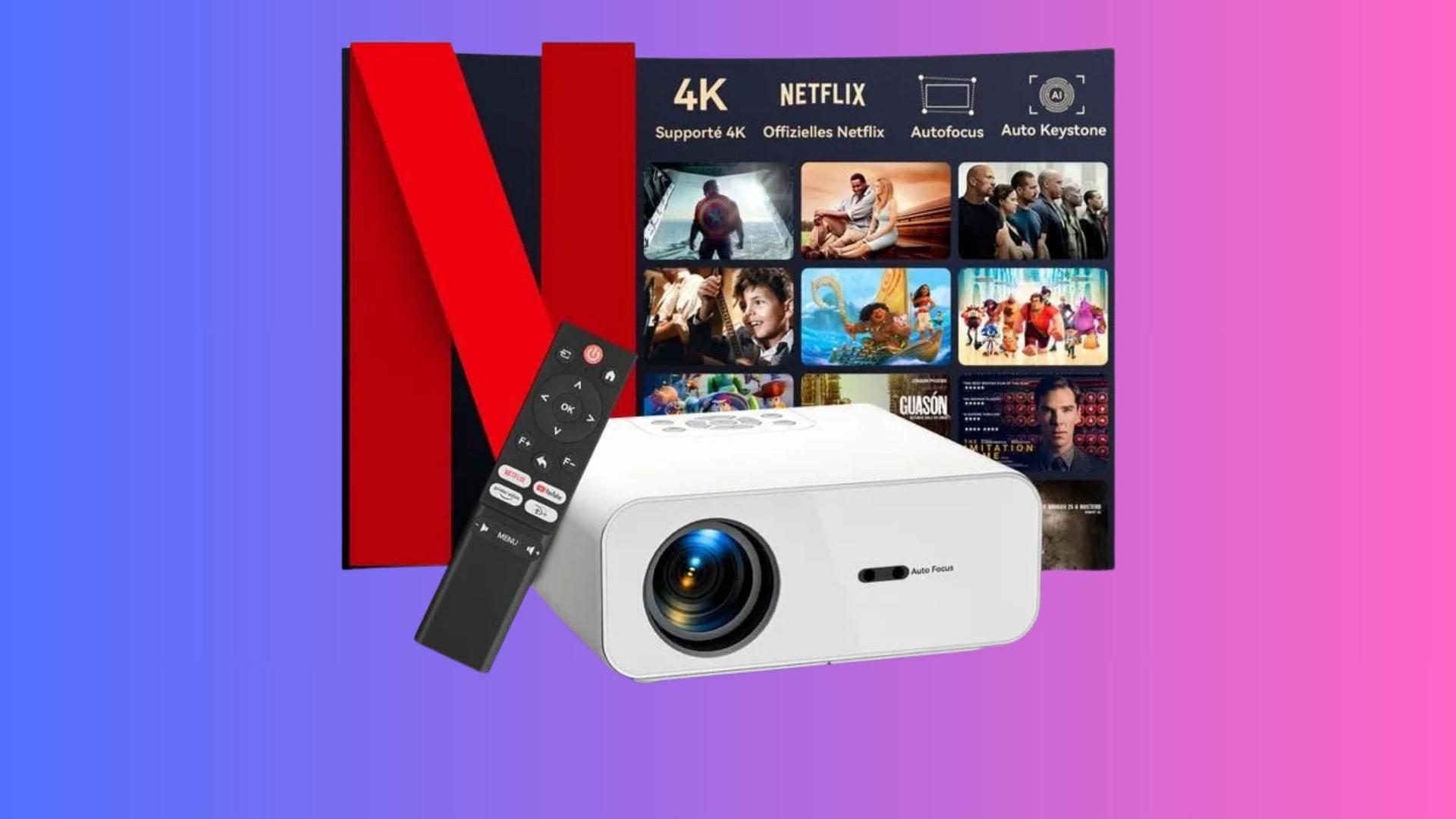 Bon plan Cdiscount : le vidéoprojecteur 4K Zoomcat C12CNEW chute de plus de 100 €