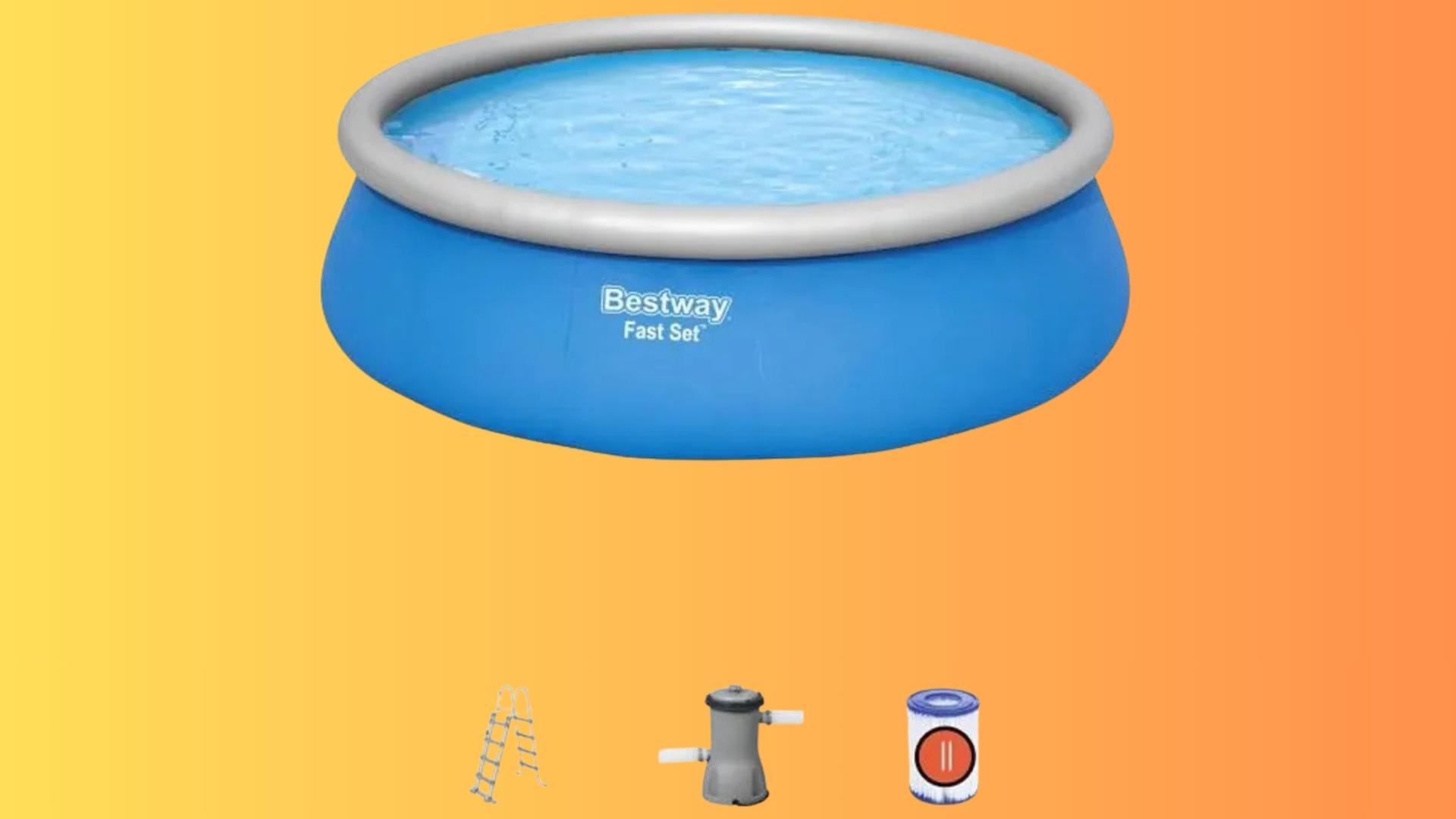 Soldes d'été : cette piscine hors sol Bestway fait l'unanimité durant la canicule