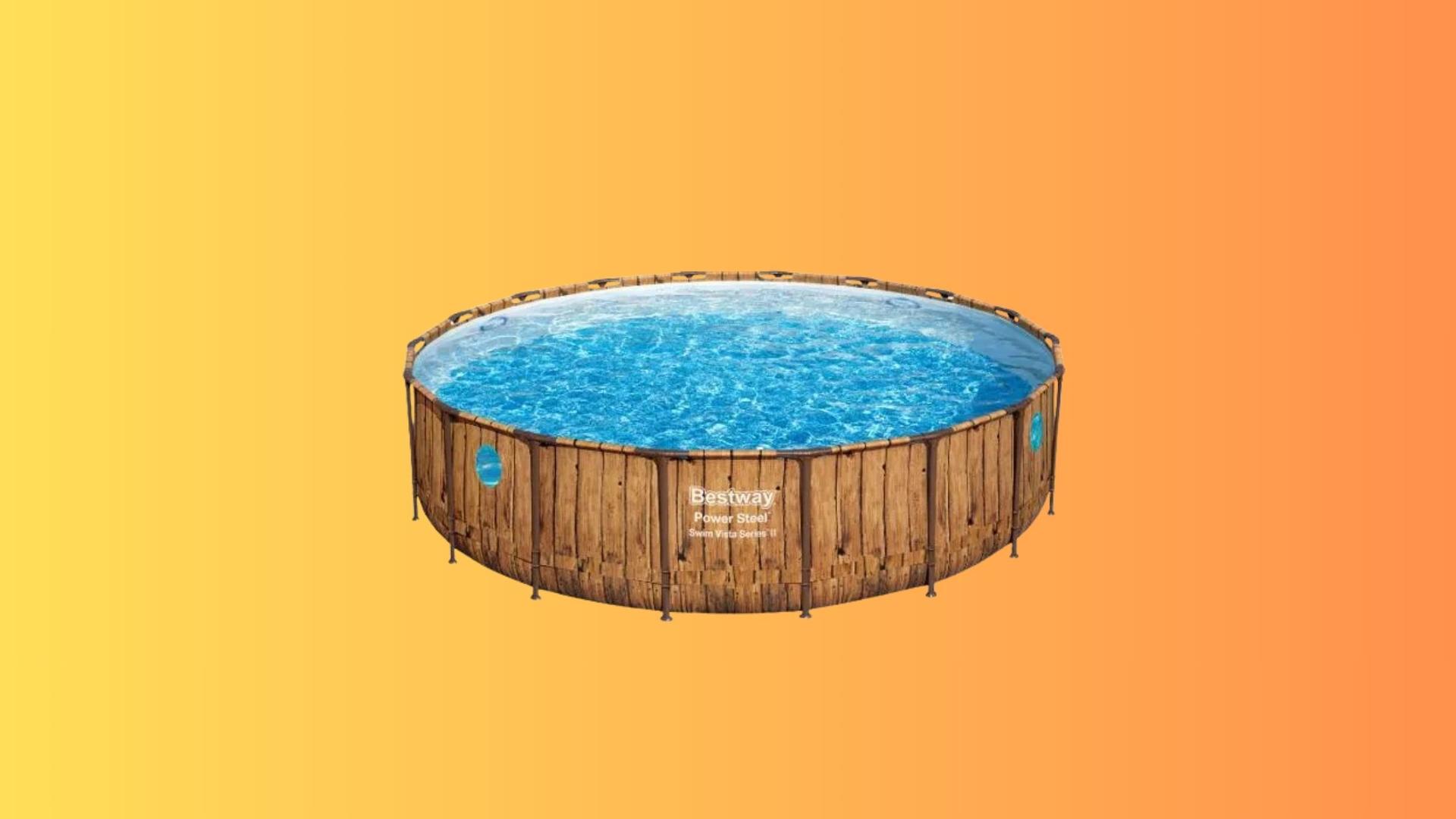 Cette piscine familiale et élégante Bestway est l'un des derniers gros bons plans de la fin des soldes
