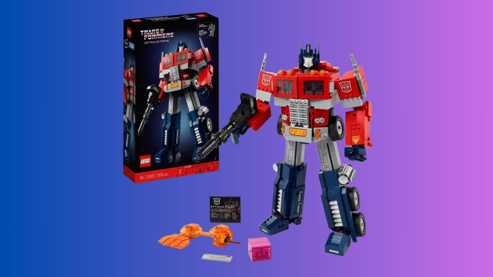 Pour Noël, ce Lego Transformers voit son prix s'effondrer chez Cdiscount